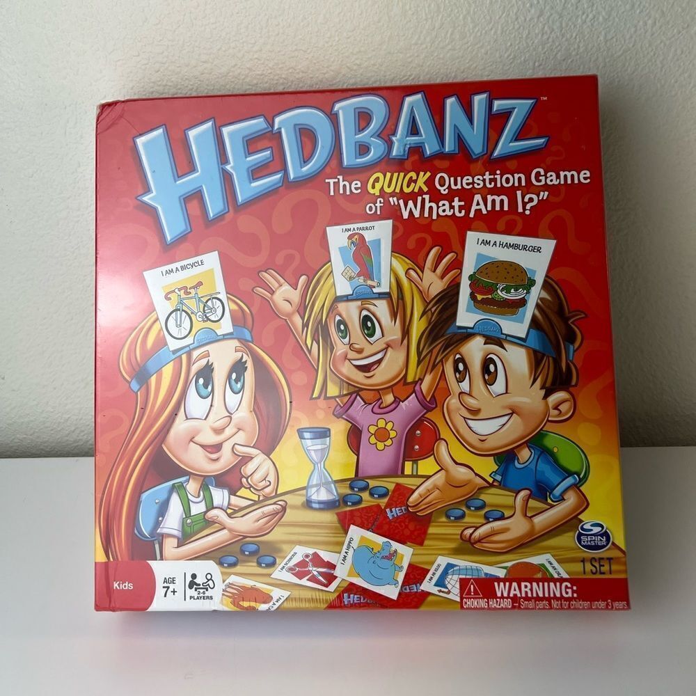 Hedbanz Spin Master Hedbanz What Am I? Board Game